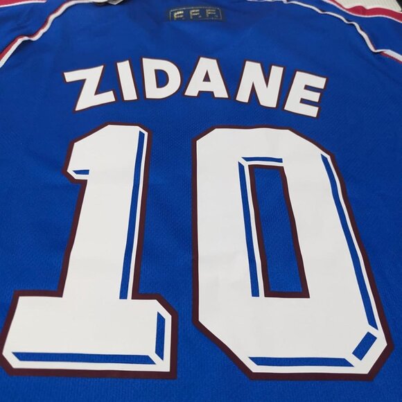 1998 Zidane #10 France World Cup Youth Kit - Picture 6 of 16